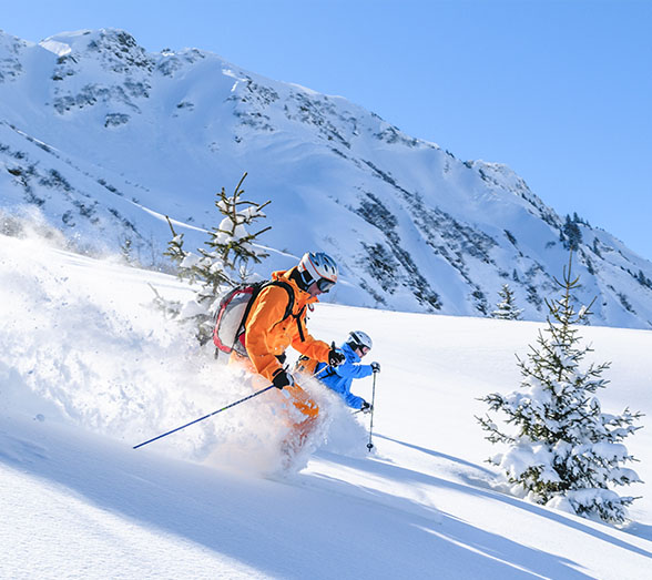 Activités hiver : ski de piste